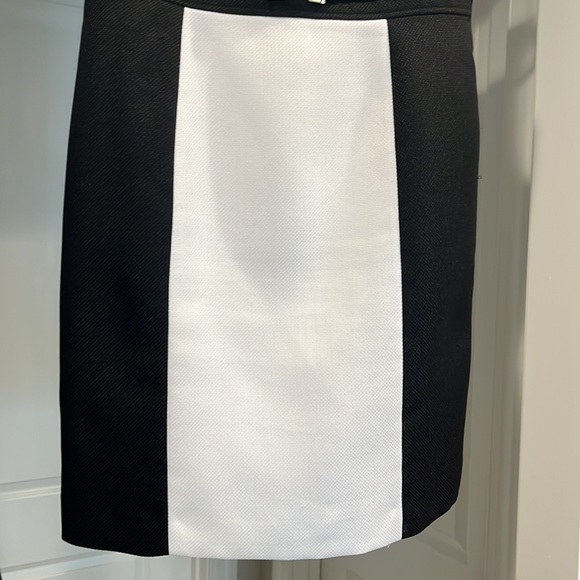 TAHARI ARTHUR S. LEVINE 👗Black & white cocktail dress  Size 12 in 💕condition - Picture 5 of 12